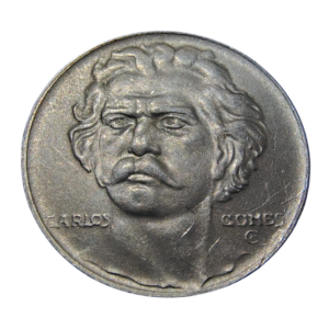 Moeda 300 Réis 1938 Carlos Gomes Brasil - MBC