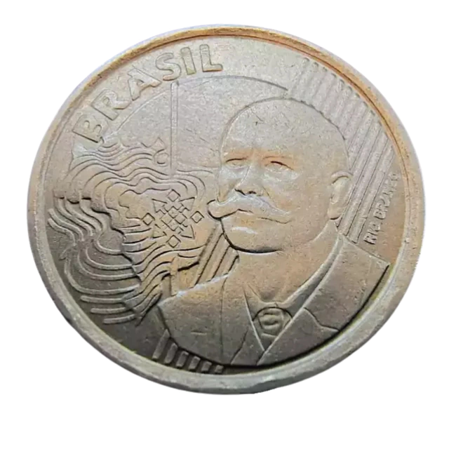 Moeda 50 Centavos 2006 Brasil - MBC