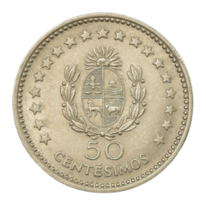 Moeda 50 Centésimos 1960 - Uruguai