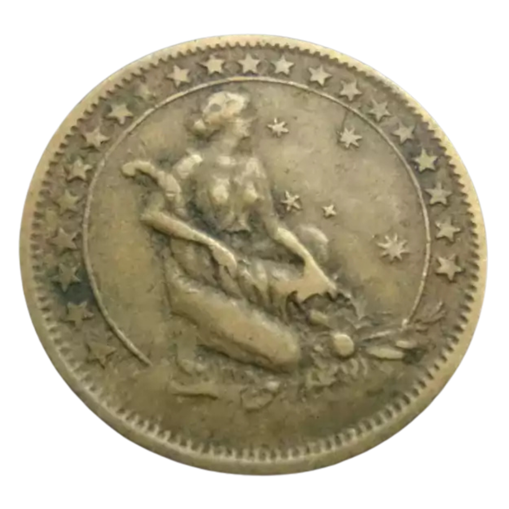 Moeda 500 Réis 1924 Abundância Brasil - MBC - Imagem 2