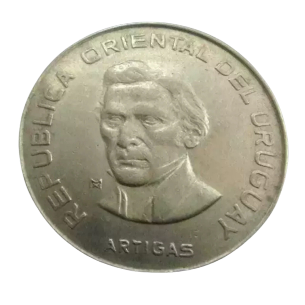 Moeda 100 Pesos 1973 - Uruguai