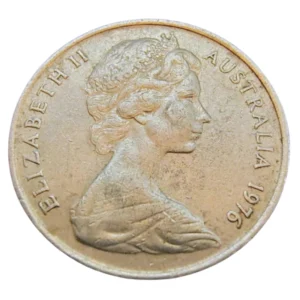 Moeda 5 Cêntimos 1976 - Austrália