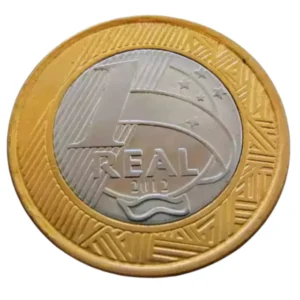 Moeda 1 Real 2012 Brasil – MBC