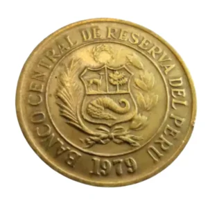 Moeda 10 Soles de Oro 1979 - Peru