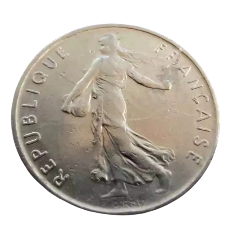 Moeda 1/2 Franco 1991 - França