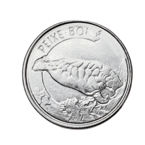 Moeda 100 Cruzeiros 1992 Peixe Boi Brasil - SOB