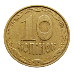 Moeda 10 Kopiyok 2003 - Ucrânia