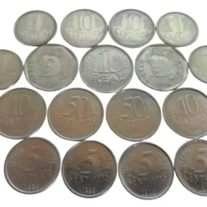 Set de moedas da 1ª Família