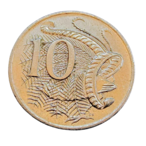 Moeda 10 Cêntimos 2007 - Austrália
