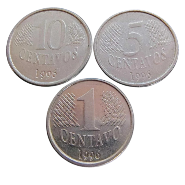 Set de Moedas 1996 Brasil - MBC - Imagem 4