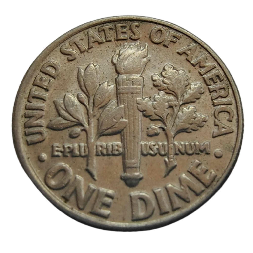 Moeda 1 Dime 2016 Letra P - EUA - Imagem 2