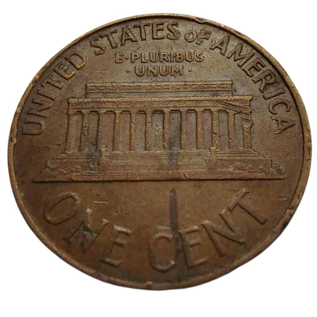 Moeda 1 Cent 1966 - EUA - Imagem 4