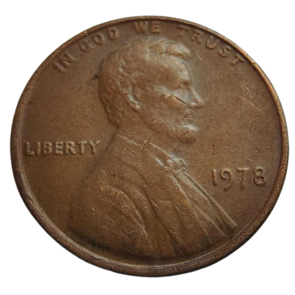 Moeda 1 Cent 1978 - EUA - Imagem 2