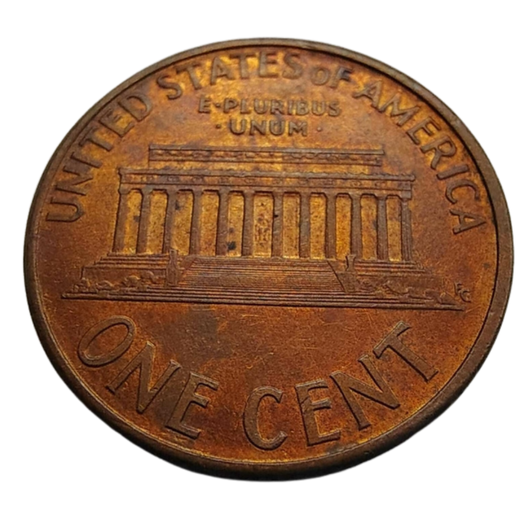 Moeda 1 Cent 1995 - EUA - Imagem 4