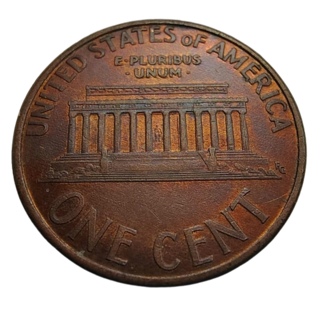 Moeda 1 Cent 2001 - EUA - Imagem 2