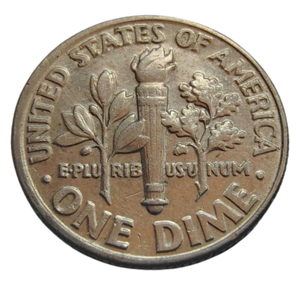 Moeda 1 Dime 1999 Letra P - EUA - Imagem 2
