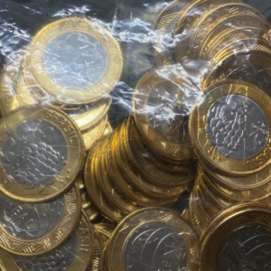 Sachê de Moedas 1 Real 2016 Mascote Tom - Olimpíadas Rio 2016