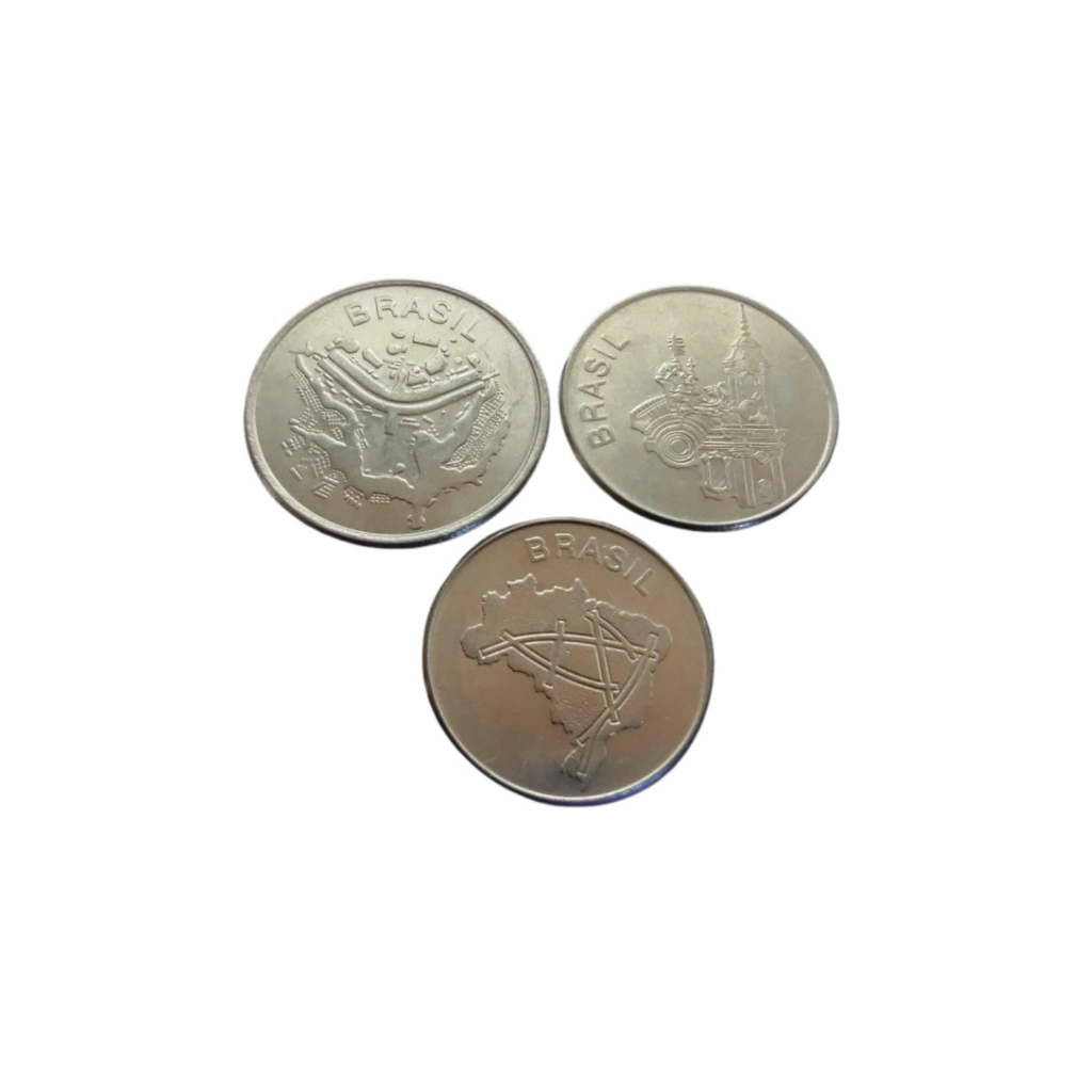 Set Moedas Cruzeiros 1982-1985 - Imagem 2