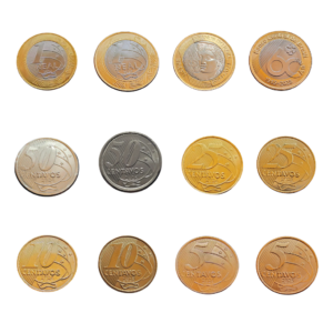 Set de Moedas 2024 e 2025 Brasil - FC