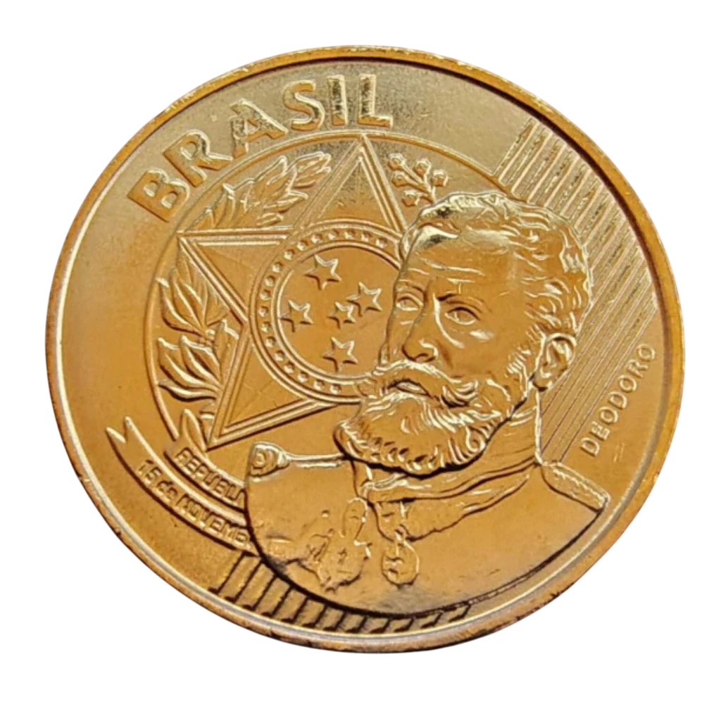 Moeda 25 Centavos 2025 Brasil - FC