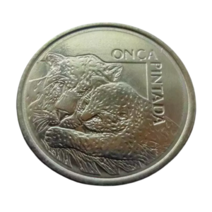 Moeda 50 Cruzeiros Reais 1994 Onça Pintada - SOB