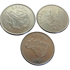 Set de Moedas de Cruzeiros 1985 Brasil - SOB