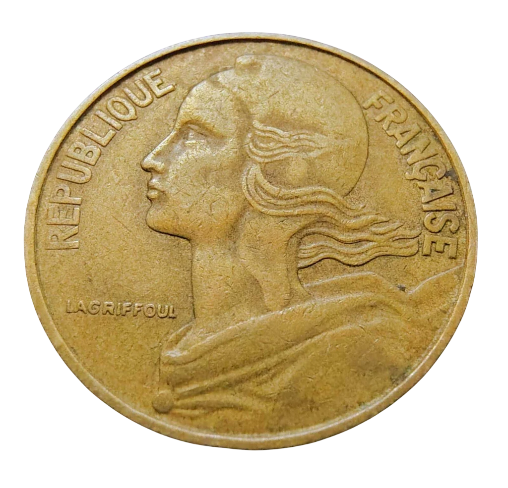 Moeda 20 Cêntimes 1963 - França