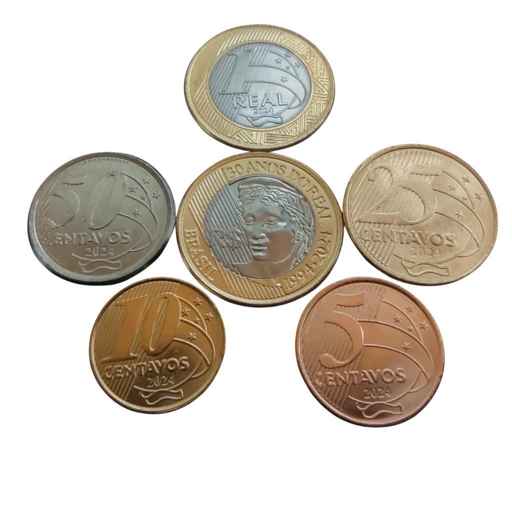 Set Completo 2024 com moeda Comemorativa 30 anos do Plano Real - Imagem 5