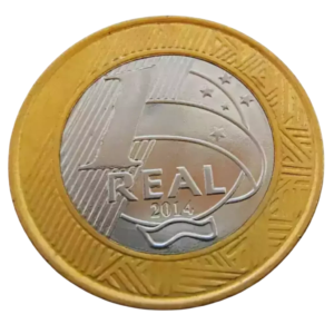Moeda 1 Real 2014 Brasil – MBC