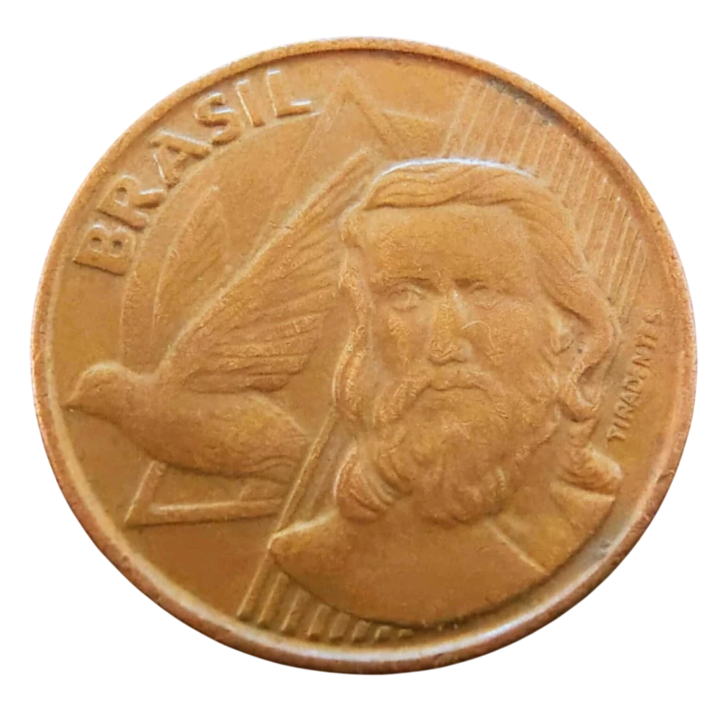 Moeda 5 Centavos 1999 Brasil - MBC - Imagem 2