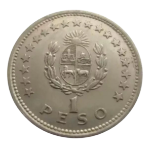 Moeda 1 Peso 1960 - Uruguai