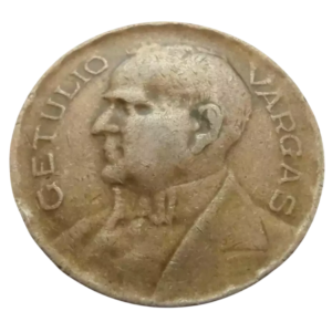 Moeda 400 Réis 1942 Níquel Rosa Brasil - MBC
