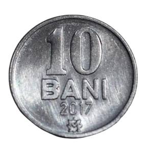 Moeda 10 Bani 2017 Moldávia - FC