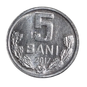 Moeda 5 Bani 2017 Moldávia - FC