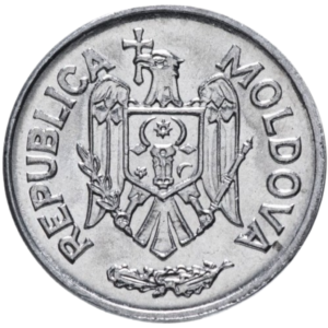 Moeda 50 Bani 1993 Moldávia - FC