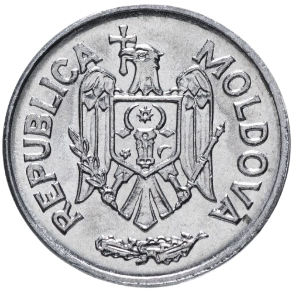 Moeda 50 Bani 1993 Moldávia - FC