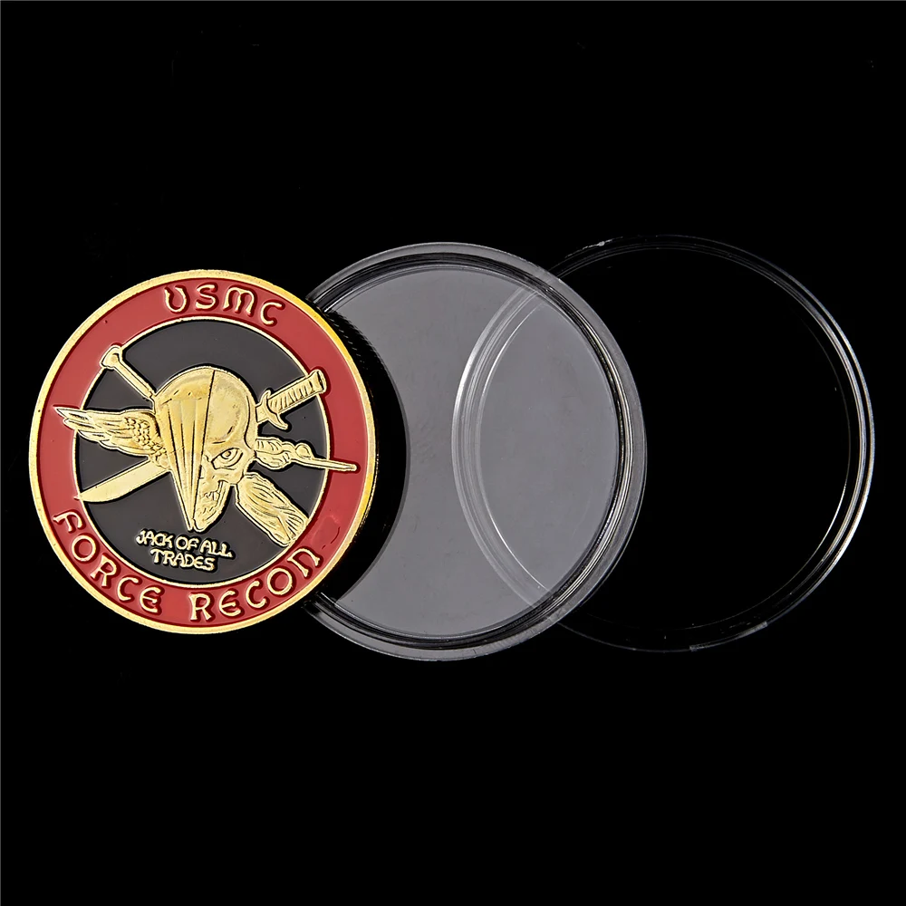 Medalha Comemorativa Corpo de Fuzileiros Navais EUA- FC - Imagem 3