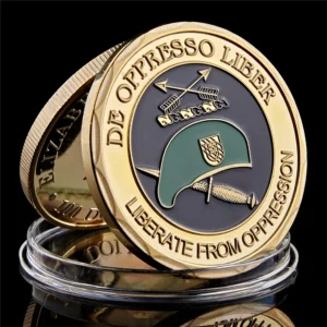 Medalha Comemorativa Forças Especiais Boina Verde EUA - FC