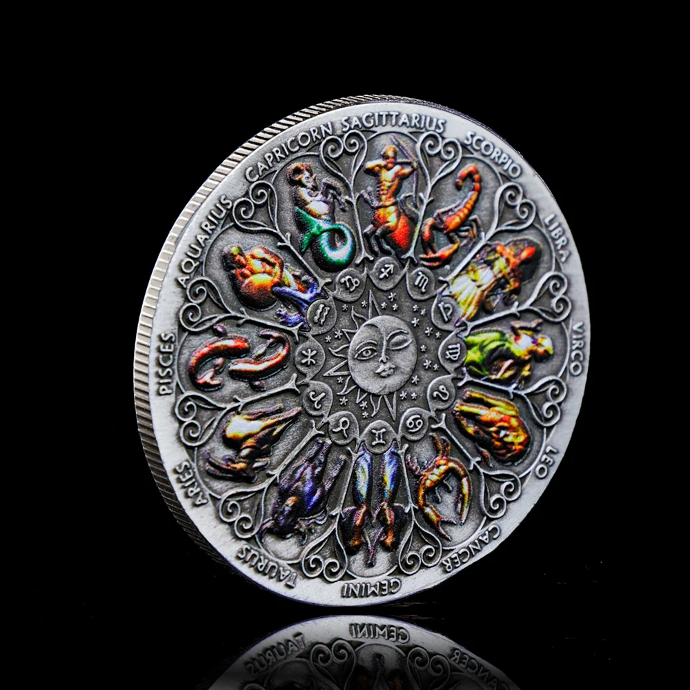 Medalha 12 Signos do Zodíaco - Imagem 5