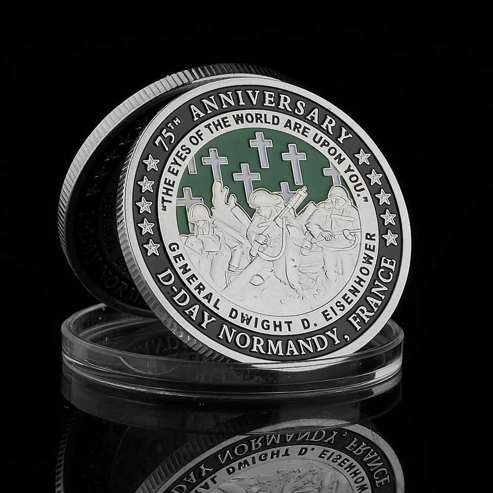 Medalha Comemorativa 75 Aniversário D-Day Normandia - FC - Imagem 6