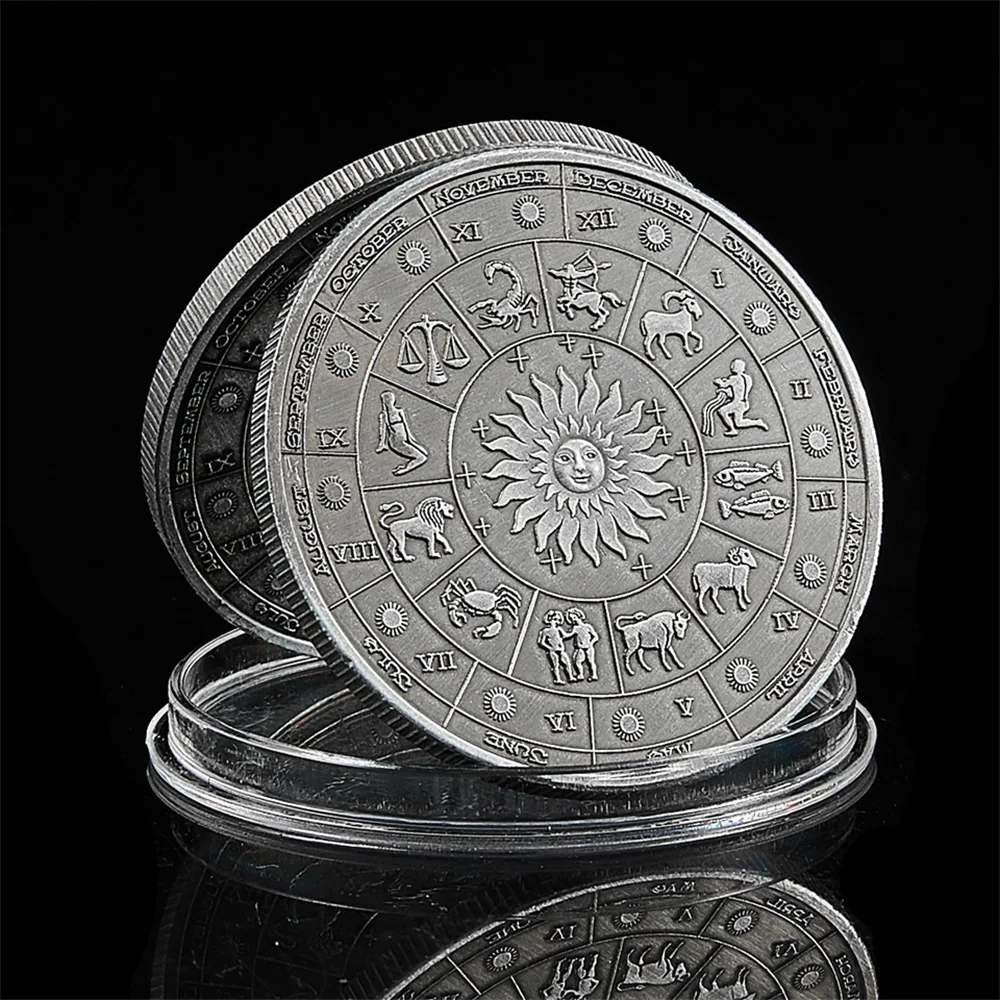 Medalha 12 Signos do Zodíaco - Imagem 2