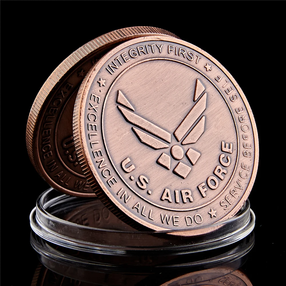 Medalha Boeing C-17 Globemaster II Força Aérea EUA - Imagem 2