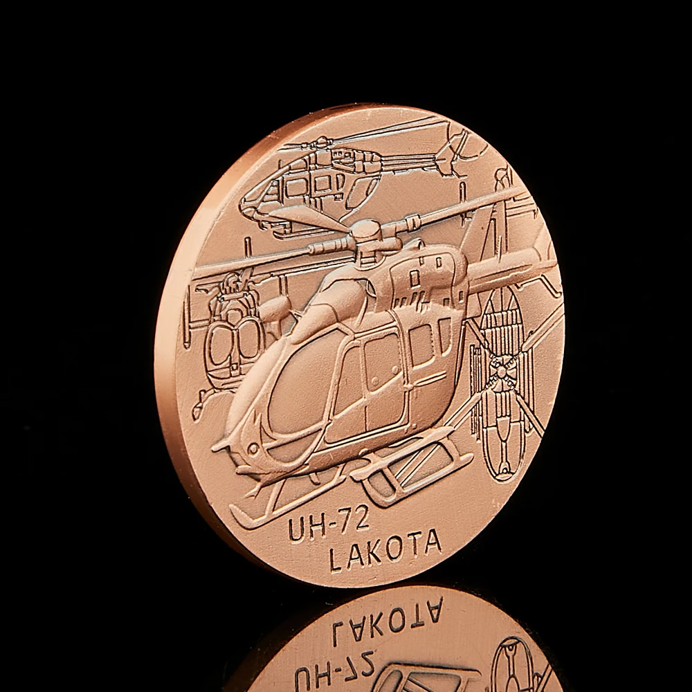 Medalha Comemorativa do Helicóptero UH-72 Lakota e do Exército dos EUA - Imagem 4