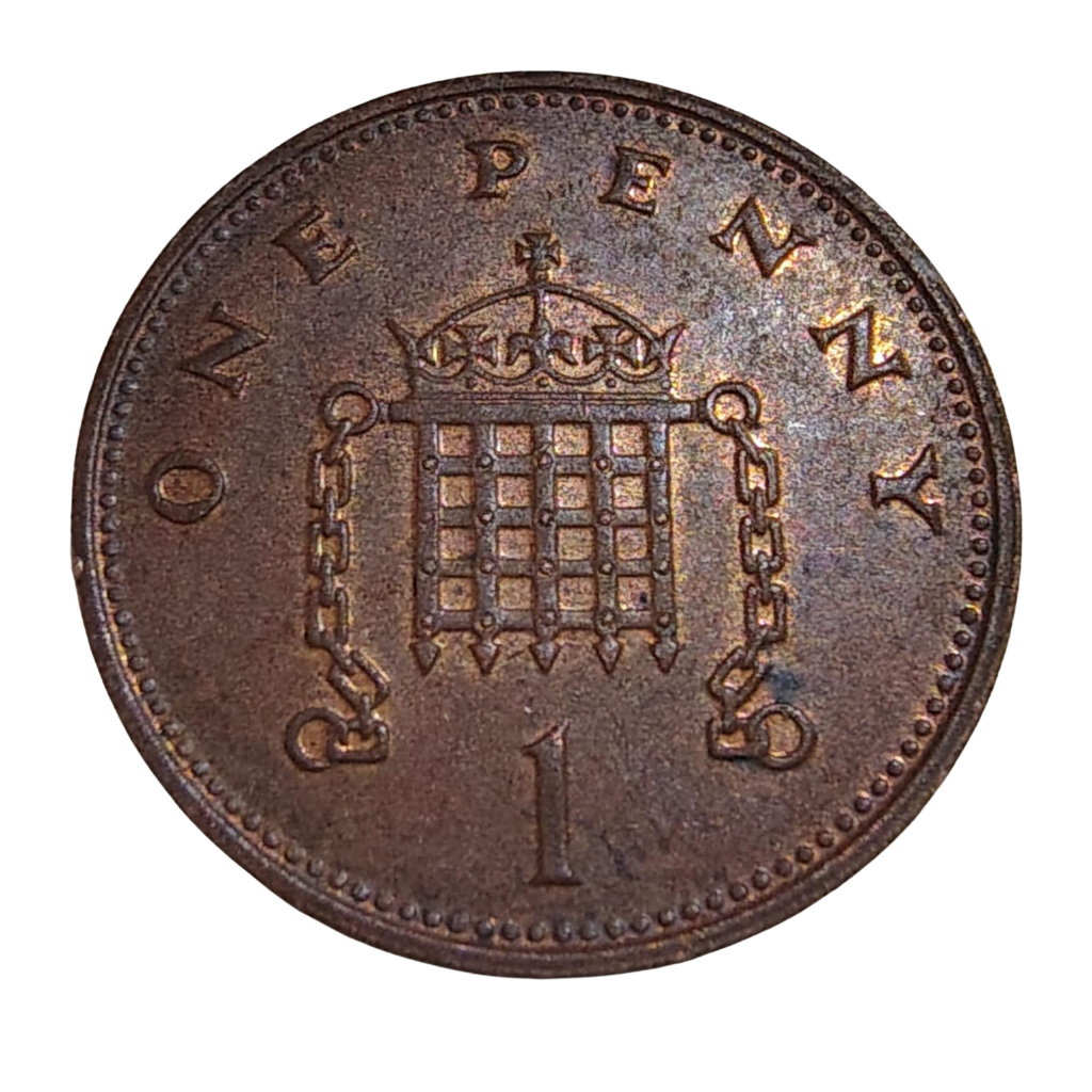 Moeda 1 Penny 1994 Reino Unido - Imagem 2