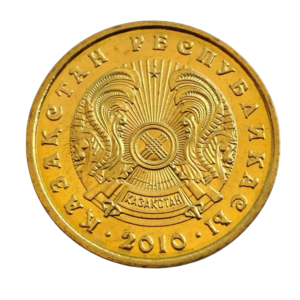 Moeda 10 Tenge 2010 - Cazaquistão - FC