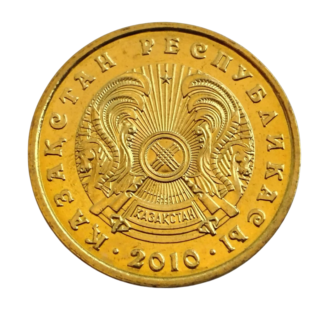 Moeda 10 Tenge 2010 - Cazaquistão - FC