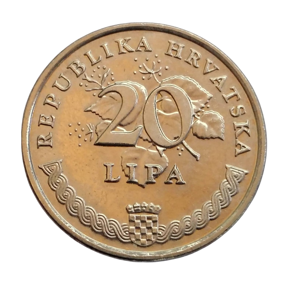 Moeda 20 Lipa 2004 Croácia - FC - Imagem 2