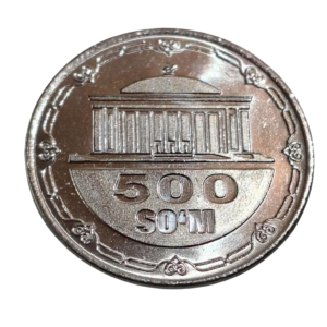 Moeda 500 som 2018 Uzbequistão - FC