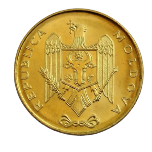 Moeda 50 Bani 2008 Moldávia - FC
