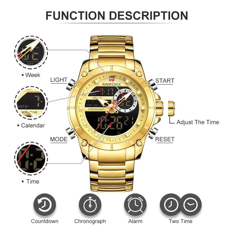 Relógio Naviforce 9163 Original - Imagem 3